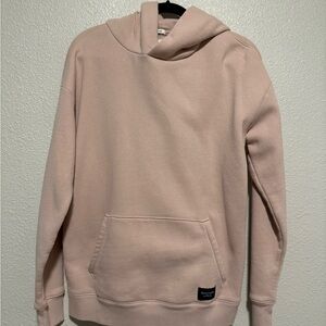Abercrombie & Fitch nude/ Pink Hoodie with Front Pocket